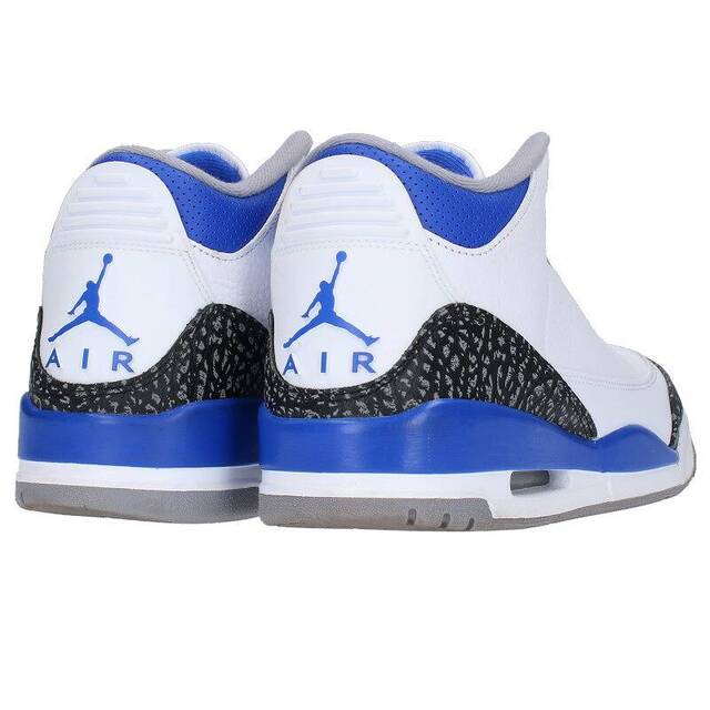 NIKE(ナイキ)のナイキ AIR JORDAN 3 RETRO  Racer Blue CT8532-145 エアジョーダン3  レーサー ブルースニーカー メンズ 28cm メンズの靴/シューズ(スニーカー)の商品写真