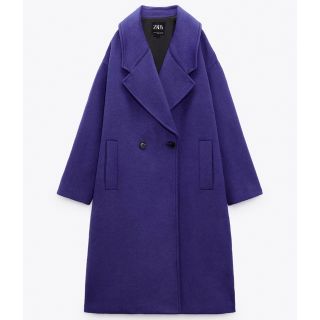 新品未使用 ZARA 定価29,990円 ロングコート S チェスターコート