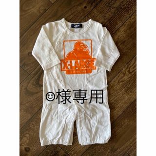 エクストララージ(XLARGE)のX-LARGE 長袖ロンパース(ロンパース)