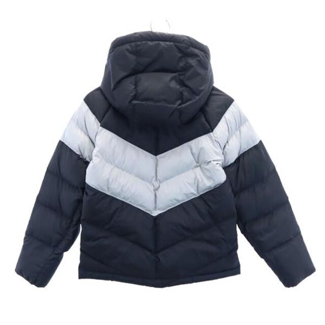NIKE - ナイキ ロゴプリント 中綿 ジャケット S ブラック×グレー NIKE