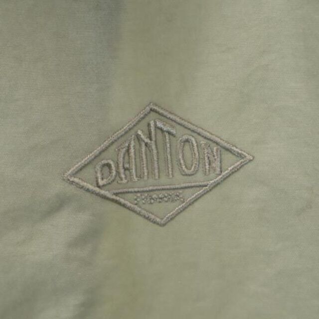 ダントン 日本製 ナイロン ステンカラー コート 38 カーキ系 Danton メンズ   【230303】 4