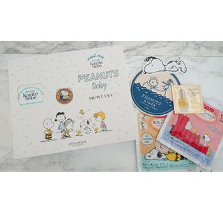 スヌーピー(SNOOPY)のスヌーピー　ロクシタン モイスチャーミルク 　Peanut 新品未使用　(ボディローション/ミルク)