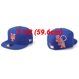 ウィンダンシー(WIND AND SEA)の7 1/ 2 MLB NEW ERA WDS Mets 59FIFTY CAP (キャップ)