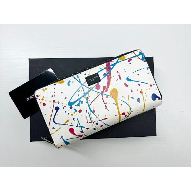 DOLCE&GABBANA - 美品 ドルチェ&ガッバーナ ペイント ロゴ DOLCE&GABBANA - 美品 ドルチェ&ガッバーナ ペイント ロゴ