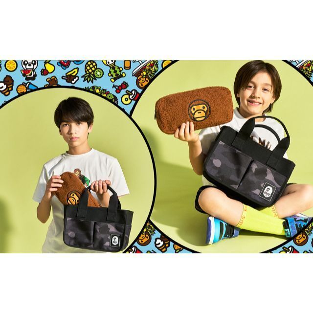 A BATHING APE(アベイシングエイプ)の【新品未使用】A BATHING APE CAMOインテリアトート&マイロポーチ レディースのバッグ(トートバッグ)の商品写真