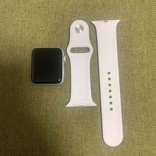 アップルウォッチ(Apple Watch)のApple Watch3 White 42mm(腕時計(デジタル))