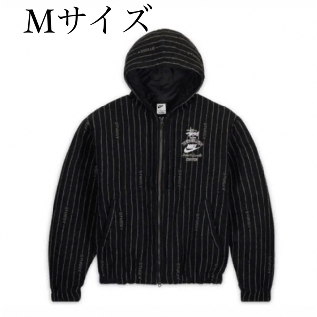 STUSSY(ステューシー)のStussy x Nike Striped Wool Jacket Mサイズ メンズのジャケット/アウター(ブルゾン)の商品写真