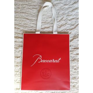 Baccarat - Baccarat バカラ□ショッパー 紙袋 34cm×29cm マチ23cmの