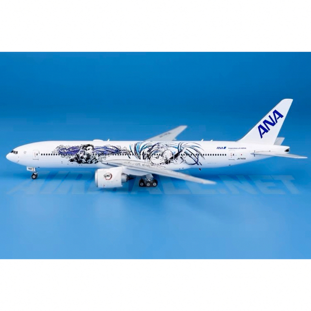 @新品@ANA B777-200ER 鬼滅の刃 第三号ジェット 1/400