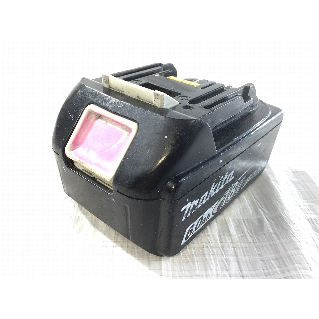 ☆中古品☆makita マキタ 18V 充電式インパクトドライバ TD171D 白/ホワイト 60Ahバッテリー1個(BL1860B)付 67550