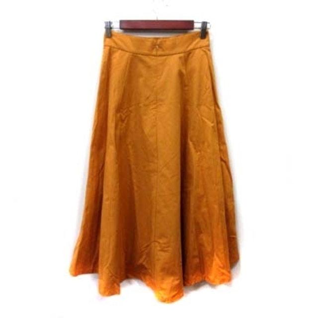 apart by lowrys(アパートバイローリーズ)のアパートバイローリーズ フレアスカート ロング M オレンジ /YI レディースのスカート(ロングスカート)の商品写真