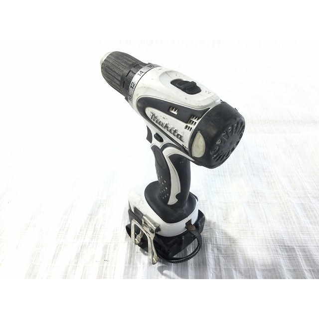 Makita(マキタ)の☆中古品☆makita マキタ 14.4V 充電式ドライバドリル DF440D 白 3.0Ahバッテリー1個(BL1830)付 ドライバードリル ドリルドライバー 67502 自動車/バイクのバイク(工具)の商品写真