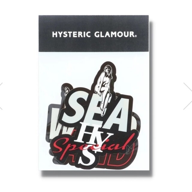 HYSTERIC GLAMOUR(ヒステリックグラマー)の完売★HYSTERIC GLAMOUR x WDS STICKER(2pcs) メンズのファッション小物(その他)の商品写真