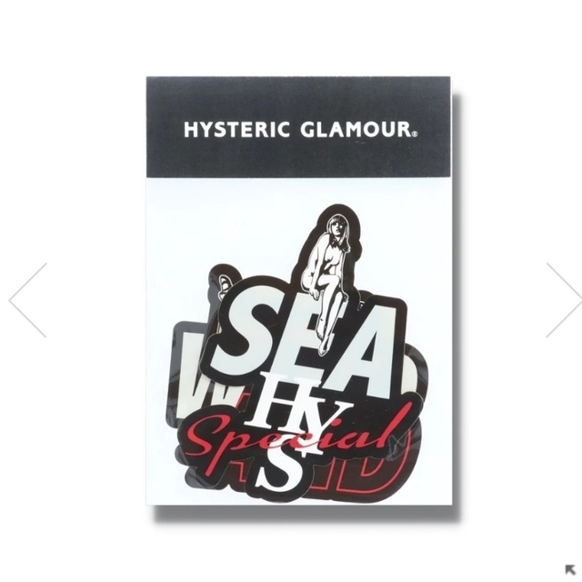 ★HYSTERIC GLAMOUR x WDS STICKER(2pcs)