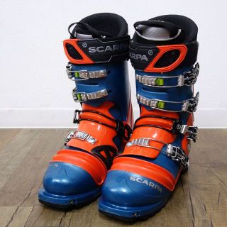 スカルパ(SCARPA)のスカルパ SCARPA テレマーク スキーブーツ TX pro 26.0cm NTN TTS 4バックル ブーツ 雪山 登山 BCスキー(ブーツ)