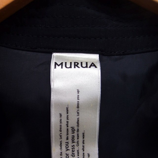 MURUA(ムルーア)のムルーア MURUA チェスター コート ミドル シングル 無地 シンプル レディースのジャケット/アウター(その他)の商品写真