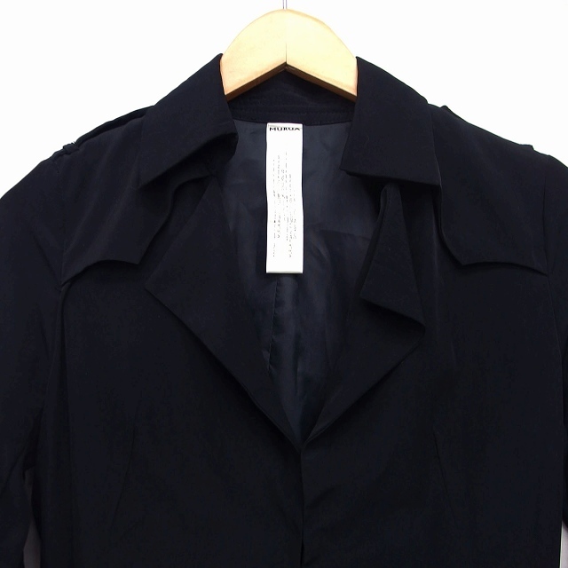 MURUA(ムルーア)のムルーア MURUA チェスター コート ミドル シングル 無地 シンプル レディースのジャケット/アウター(その他)の商品写真