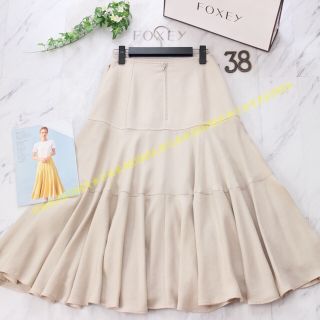 FOXEY - FOXEY 美品 ジョセフィン リッチベージュ 38 DM掲載品
