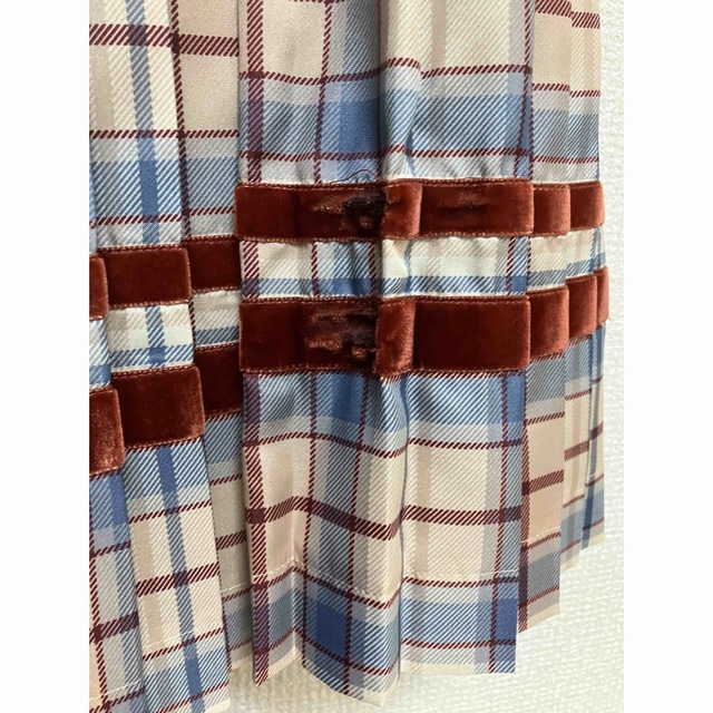 JaneMarple(ジェーンマープル)のジェーンマープル 47,080円 タータンチェック プリーツスカート  レディースのスカート(ロングスカート)の商品写真