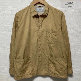 アーバンリサーチ(URBAN RESEARCH)のWORK NOT WORK　シャツジャケット　WNW　ワークノットワーク　総柄(シャツ)