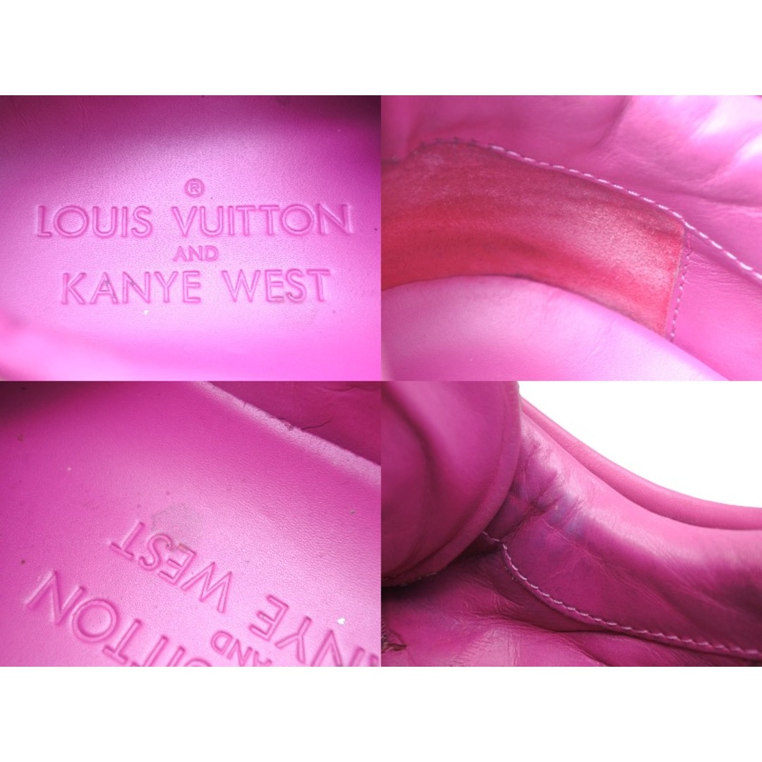 LOUIS VUITTON KANYE WEST ルイヴィトン カニエウェスト コラボレーションスニーカー ブラウン ピンク ゴールド 美品  47067 7