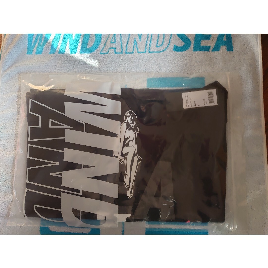 WIND AND SEA(ウィンダンシー)のHYSTERIC GLAMOUR x WDS SHOULDER BAG /黒 メンズのバッグ(ショルダーバッグ)の商品写真