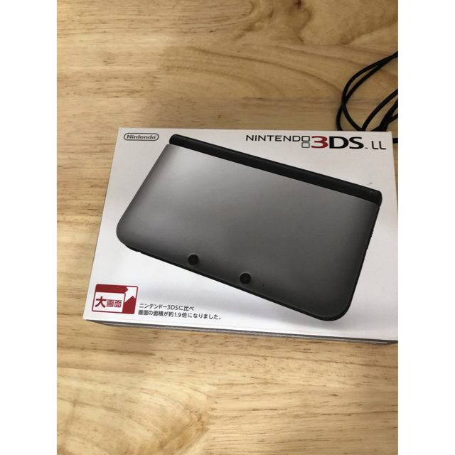 Nintendo 3DS LL 本体 シルバー/ブラックの通販 by nana's shop｜ラクマ