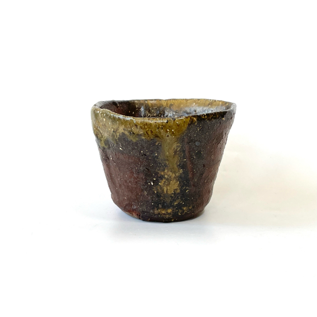 新品セール - 陶芸家 作家物 國吉清尚 焼締 ぐい呑 酒器 酒盃 伝説の