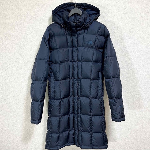 美品人気THE NORTH FACE ダウンコート レディースM ダークネイビー