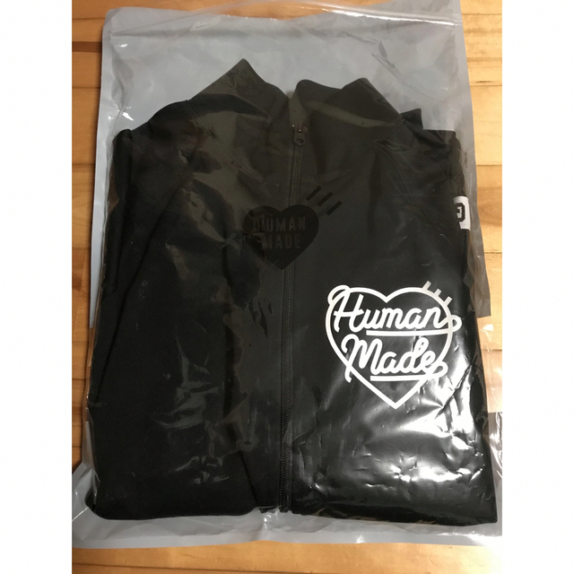 human made TRACK JACKET black L