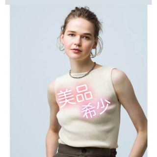 オーラリー(AURALEE)のオーラリー　ロンハーマン別注　ギザボートノースリーブ『美品』(Tシャツ(半袖/袖なし))