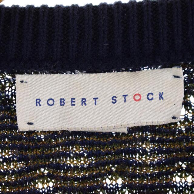 ROBERT STOCK 総柄 アクリルニットセーター メンズXL /eaa318497 2