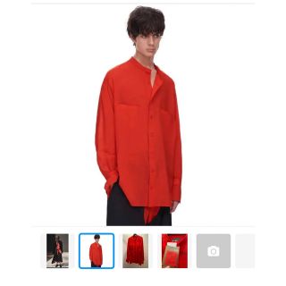 Yohji Yamamoto - YOHJI YAMAMOTO 22SSシャツの通販 by shop