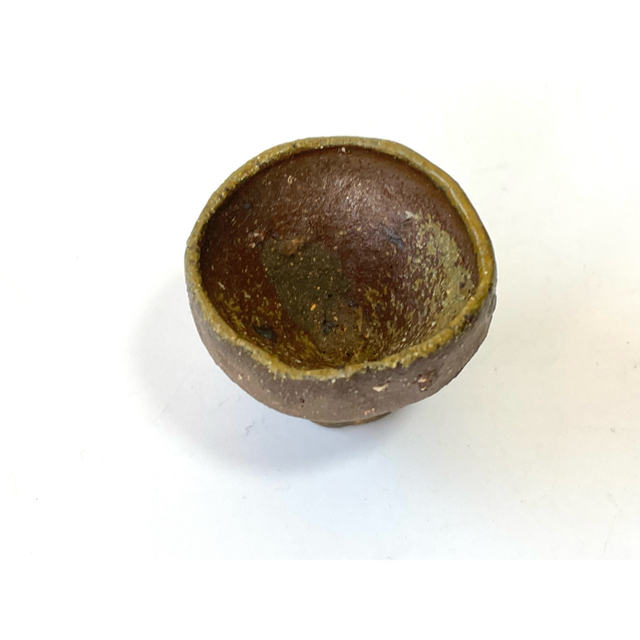 陶芸家 國吉清尚 自然釉 焼締 猪口 小杯 ぐい呑 酒器 杯 ミニチュア 陶芸家 國吉清尚 自然釉 焼締 猪口 小杯 ぐい呑 酒器 杯 ミニチュア