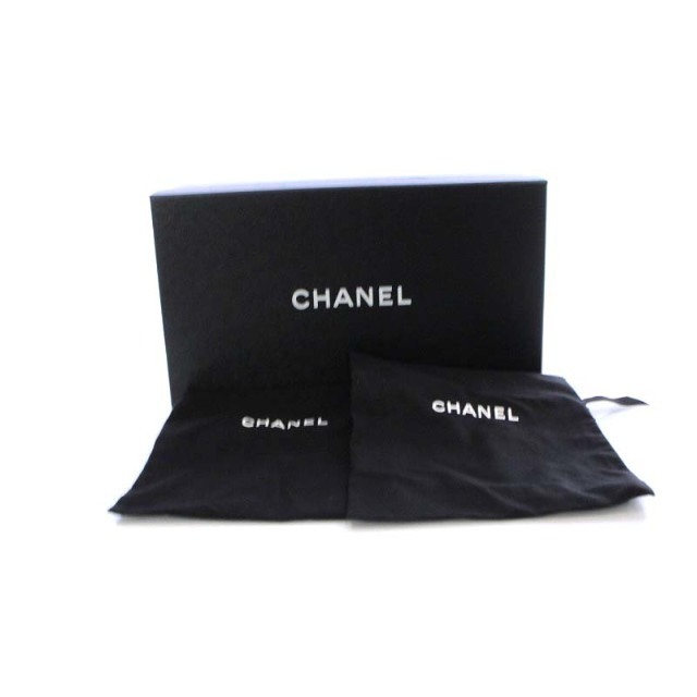 CHANEL(シャネル)のシャネル 22C パンプス ウエッジソール ココマーク切替 38C シルバー色 レディースの靴/シューズ(ハイヒール/パンプス)の商品写真