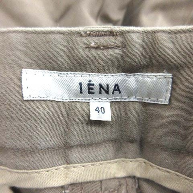 IENA(イエナ)のイエナ IENA クロップドパンツ 40 ベージュ /CT レディースのパンツ(その他)の商品写真