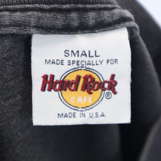 ハードロックカフェ USA製 半袖 Tシャツ S グレー系 HARD ROCK CAFE ロゴ メンズ  220708 メール便可 7