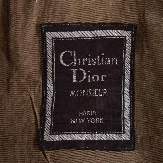 Christian Dior(クリスチャンディオール)の古着 クリスチャンディオール Christian Dior MONSIEUR トレンチコート メンズS /eaa318740 メンズのジャケット/アウター(トレンチコート)の商品写真