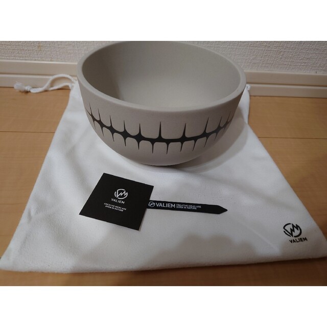 VALIMONSTER MOUTH SKULL BOWL L 陶器鉢 スカル 【半額】 51.0%OFF