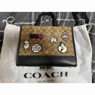 コーチ(COACH)のcoach バッグ　ディズニーコラボ(トートバッグ)