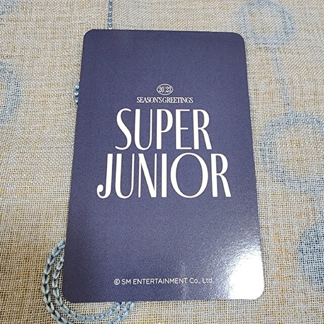 SUPER JUNIOR(スーパージュニア)のSUPER JUNIOR シーグリ 特典トレカ シウォン エンタメ/ホビーのトレーディングカード(その他)の商品写真