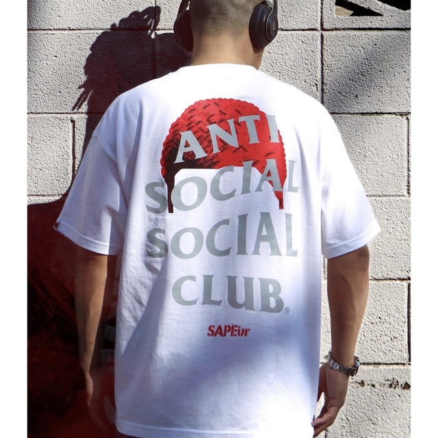 サイズ XL FR2✖️anti social social club Tシャツ