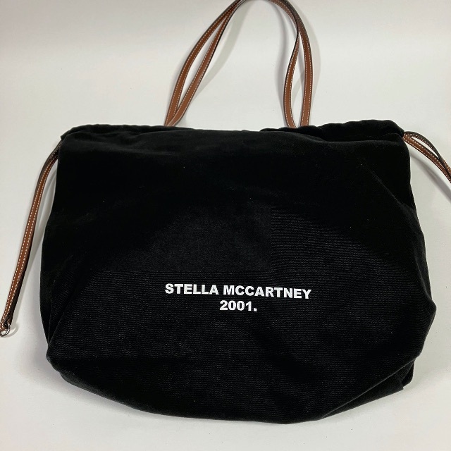 Stella McCartney(ステラマッカートニー)のStellaMcCartney ステラマッカートニー 巾着トートバッグ ブラック レディースのバッグ(トートバッグ)の商品写真