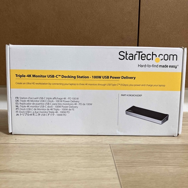 StarTech.com ドッキングステーション USB Type-C