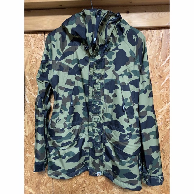 APE エイプ　GORE-TEX ナイロンジャケット　迷彩　M 美品