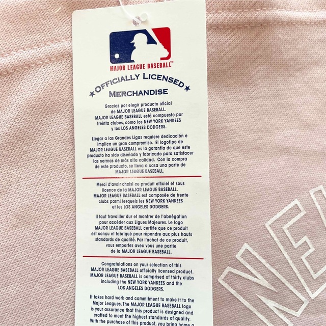MLB(メジャーリーグベースボール)の希少！MLB公式　ヤンキース　横長トートバッグ●手提げバッグ　エコバッグ レディースのバッグ(トートバッグ)の商品写真