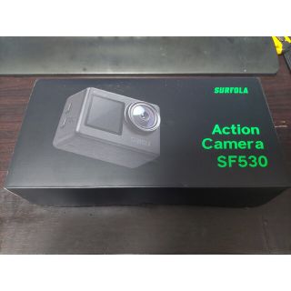 surfola SF530 アクションカメラ リモコン、ワイヤレスマイク付きの