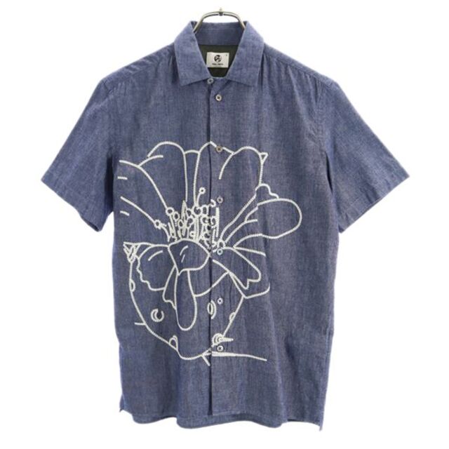 ポールスミス paulsmith 花柄 半袖 シャツ S | www.darquer.fr