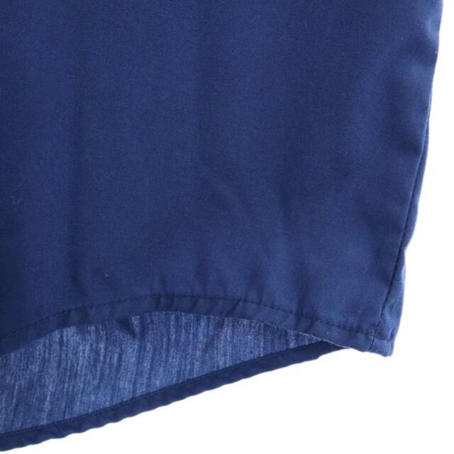 PROTEXALL 70s アメリカ製 ワッペン 半袖 ワークシャツ ネイビー  オールド ヴィンテージ メンズ  220729 メール便可 6