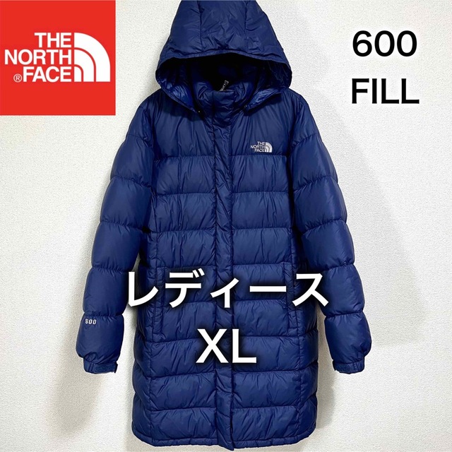 美品セール特価 ノースフェイス ダウンコート 600フィル レディースXL-